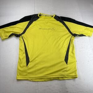 Endura MT500 Cycling Jersey Mens 3XL Yellow Gray Sleeve Shirt Mountain Bike